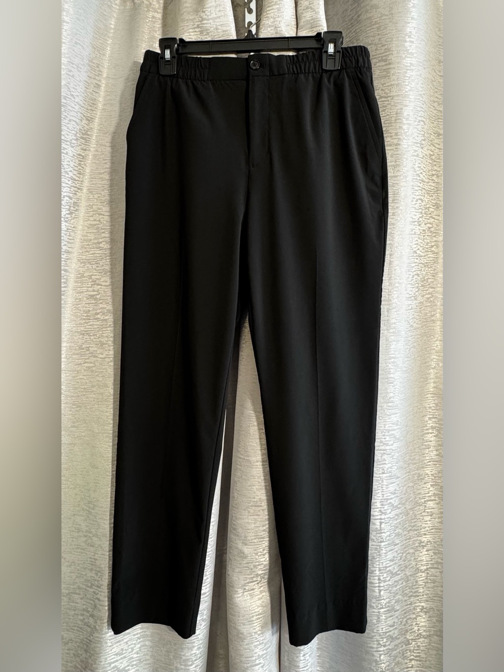 Banana Republic Women’s Black Pull-On Dress Pants Stretch Elastic Waist - Small